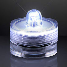 Load image into Gallery viewer, Set of 12 White Submersible Waterproof LED Lights for Special Events and Centerpieces
