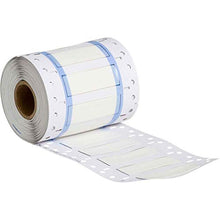 Load image into Gallery viewer, 1&quot; Core Permasleeve Polyolefin Wire Marking Sleeves, White, 0.375&quot; Dia X 2&quot; W
