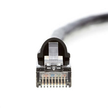 Load image into Gallery viewer, InstallerParts Ethernet Cable CAT6 Cable Shielded (SSTP/SFTP) Booted 15 FT - Black - Professional Series - 10Gigabit/Sec Network/High Speed Internet Cable, 550MHZ
