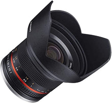 Load image into Gallery viewer, Samyang 1220502101 12 mm F2.0 Manual Focus Lens for Canon M - Black
