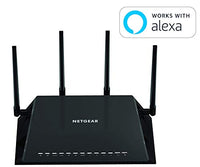 NETGEAR Nighthawk X6 AC3000 Dual Band Smart WiFi Router, Gigabit Ethernet, Compatible with Amazon Echo/Alexa (R7900)
