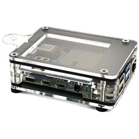C4Labs Zebra Case Kit for Adafruit GPS HAT and Raspberry Pi 4B 3B, 3B+, and Pi 2B