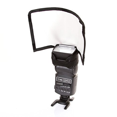 Foto4easy Foldable Universal Flash Diffuser Snoot Reflector Lambency For Canon Nikon (Small Size)
