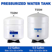 Load image into Gallery viewer, I Spring T55 M 5.5 Gallon Residential Pre Pressurized Water Storage Tank For Reverse Osmosis (Ro) Syst
