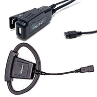 Impact I2-G1W-D1 Gold Series 1-Wire Surveillance Earpiece Kit for Icom F + BC-100 Handheld Radios