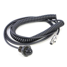 Load image into Gallery viewer, Rugged Radios PTT-HM-CCXL 3-Pin Hole Mount Push to Talk Coil Cord Cable
