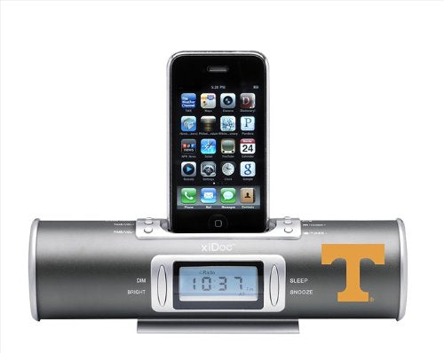 NCAA Tennessee Volunteers XiDoc iPod Docking Station/Clock Radio