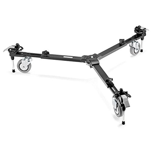 Manfrotto Virtual Reality Adjustable Dolly, 22 lbs Capacity
