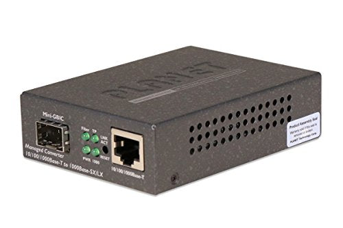 Planet GT-905A Web Manageable Base-T to MiniGBIC (SFP) Gigabit Converter