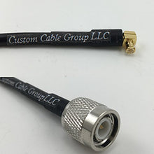 Load image into Gallery viewer, 12 inch RG188 MCX MALE ANGLE to TNC MALE Pigtail Jumper RF coaxial cable 50ohm Quick USA Shipping
