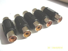 Load image into Gallery viewer, 20 pcs RCA Female to Female Audio Video Coupler CONNECTOR

