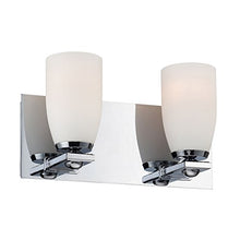 Load image into Gallery viewer, Elk Lighting BV1522-10-15 Sphere 2 Light Vanity In Chrome And White Opal Glass

