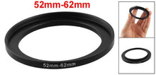 Load image into Gallery viewer, uxcell 52mm-62mm 52mm to 62mm Black Step Up Ring Adapter for Camera
