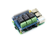 Load image into Gallery viewer, Raspberry Pi Expansion Board Power Relay Module for Raspberry Pi Series Boards to Control High Voltage/high Current
