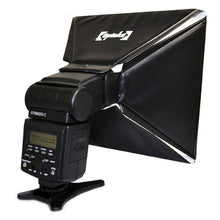 Load image into Gallery viewer, Opteka SB-10 Large Universal Studio Soft Box Flash Diffuser for External Flash Units (9&quot; X 8.5&quot; Screen)
