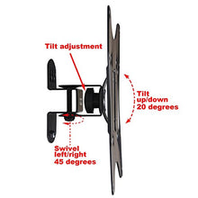 Load image into Gallery viewer, Video Secu Ml421 B2 Tilt Swivel Tv Wall Mount Bracket For 27&quot; 47&quot;, Some Tv Up To 50&quot; With Vesa 200/200
