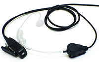 Single-Wire Surveillance Mic Kit for Motorola Mototrbo Digital Radios XPR3300 XPR3500 DEP550 DEP570 S49 Commercial Series