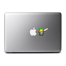 Load image into Gallery viewer, Retro Decal Link (Sword Out) 8 Bit Decal for MacBook, iPad Mini, iPhone 5S, Samsung Galaxy S3 S4, Nexus, HTC One, Nokia Lumia, Blackberry
