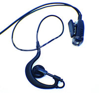 EarHook Surveillance Mic Kit for Vertex Standard VX-231 VX-261 VX-351 VX-450 and EVX Digital Series EJ30 Commercial Series