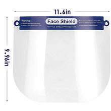 Load image into Gallery viewer, Safety Face Shields, All-Round Protection Cap with Plastic Shielding. Elastic Headband and Sponge for Comfortable Wearing.
