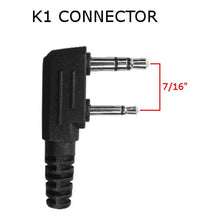Load image into Gallery viewer, Impact 1-Wire Earpiece Lapel Mic for Kenwood 2-Pin Radios K1-G1W-AT1-HW (See List)
