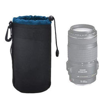 Load image into Gallery viewer, Tronix Large Neoprene Soft Lens Pouch For Canon EF 75-300mm f/4-5.6 III Lens, Canon EF 70-200mm f/2.8L IS II USM Lens, Canon EF 70-300mm f/4-5.6 IS USM Lens &amp; More
