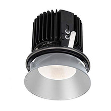 Load image into Gallery viewer, WAC Lighting R4RD2L-W835-HZ Volta - 6.39&quot; 36W 60 3500K 85CRI 1 LED Round Regressed Invisible Trim with Light Engine, Haze Finish with Textured Glass

