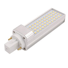 Load image into Gallery viewer, Aexit AC/DC12V 9W Lighting fixtures and controls 4000K Horizontal Recessed LED Light Tube Transparent Cover G24 2P
