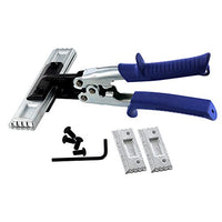 MIDWEST Seamer Set - 3 & 6 Inch Straight Sheet Metal Bender Set with Forged Blades & KUSH'N-POWER Comfort Grip Handle - MWT-S36
