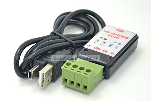 USB to Rs485 Converter 5v Voltage Output TVS Surge Protection Ch340t Chips