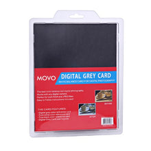 Load image into Gallery viewer, Movo Photo Color/White Balance Card Set for Digital Photography (Full-Sized, 8 X 10)
