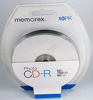 Memorex 10-Pack 52x CD-R Photo Disc