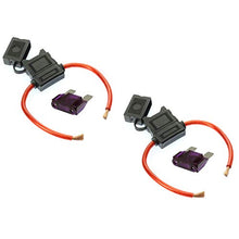 Load image into Gallery viewer, VOODOO 8 Gauge Maxi Inline Fuse Holder Fuseholder with Cover &amp; Fuse (2 Pack) (100 AMP)
