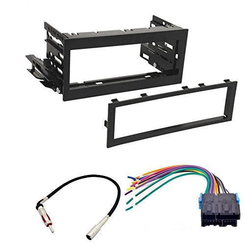 American Terminal CAR STEREO DASH INSTALL MOUNTING KIT WIRE HARNESS FOR CHEVROLET GMC 1995 - 2005