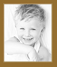 Load image into Gallery viewer, 19x23 Classic Gold/El Dorado Custom Mat for Picture Frame with 15x19 Opening Size (Mat Only, Frame NOT Included)
