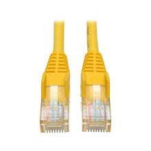 Load image into Gallery viewer, Tripp Lite Cat5e 350MHz Snagless Molded Patch Cable (RJ45 M/M) - Yellow, 6-ft.(N001-006-YW)
