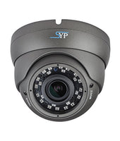 SYP 4MP 1080P Vandalproof IR Dome Camera Low-Stream WDR with IR-Cut External POE and Night Vision