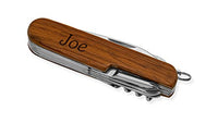 Dimension 9 Joe 9-Function Multi-Purpose Tool Knife, Rosewood