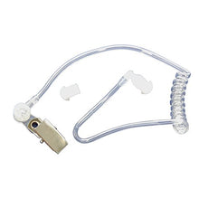 Load image into Gallery viewer, HQRP 2-Pin Head Set with Acoustic Tube Earpiece &amp; Microphone for Motorola GTI, GTX, LTS-2000, VL-130, PMR-446, ECP-100, PR-400, Mag One BPR-40, EP-450, AU-1200, AV-1200 + HQRP UV Meter

