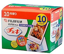 FUJIFILM Instax Mini Cheki Film 10pack(10picture X10)