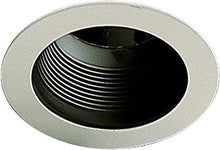 Load image into Gallery viewer, Quorum-One Light Gloss Black Recessed Lighting Trim-9500-015
