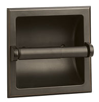Design House 539254â Millbridge Recessed Toilet Paper Holder, Oil Rubbed Bronze Finish, One Size