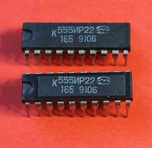 Load image into Gallery viewer, S.U.R. &amp; R Tools IC/Microchip USSR K555IR22 Analogue SN74LS373N 15 pcs
