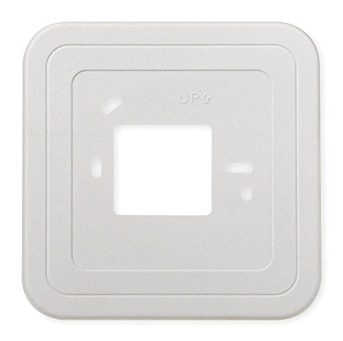 Cover Plate, Wall Mount, White, Plastic