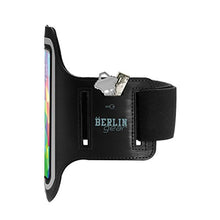 Load image into Gallery viewer, Berlin Gear Universal Armband with Key Pocket Case - Black
