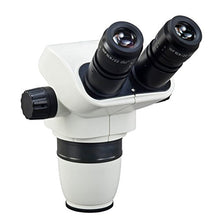 Load image into Gallery viewer, OMAX 6.7X-45X Zoom Binocular Stereo Microscope Body with Standard 76mm Mount Size
