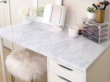 Load image into Gallery viewer, Marble Wallpaper Granite Paper for Old Furniture Self Adhesive and Removable Cover Surfaces 17.71 inch x 78inch Marble Paper Peel and Stick Easy to Apply
