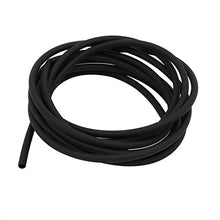 Load image into Gallery viewer, Aexit 2M 0.09in Electrical equipment Inner Dia Polyolefin Anti-corrosion Tube Black for Earphone Wire
