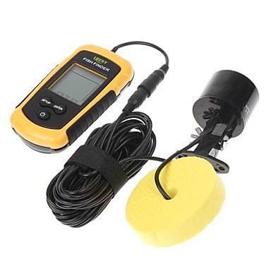 (NYY) 100m Portable Sonar Sensor Fish Finder Fishfinder Alarm Beam Transducer