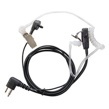 Load image into Gallery viewer, HQRP 2X 2-Pin Head Set with Acoustic Tube Earpiece &amp; Microphone for Motorola GTI, GTX, LTS-2000, VL-130, PMR-446, ECP-100, PR-400, Mag One BPR-40, EP-450, AU-1200, AV-1200 UV Meter
